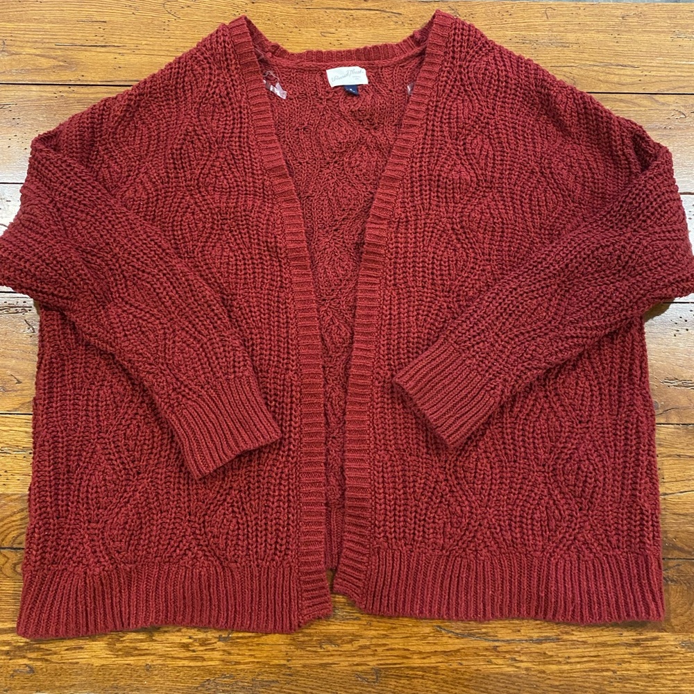 Chunky cardigan